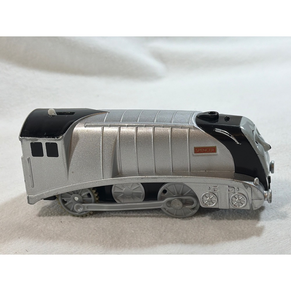 Mattel Thomas Friends TrackMaster Spencer Motorized Silver Train Engine 2013